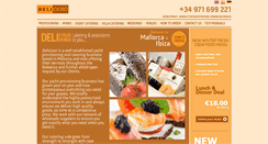 Desktop Screenshot of deli-delicioso.com